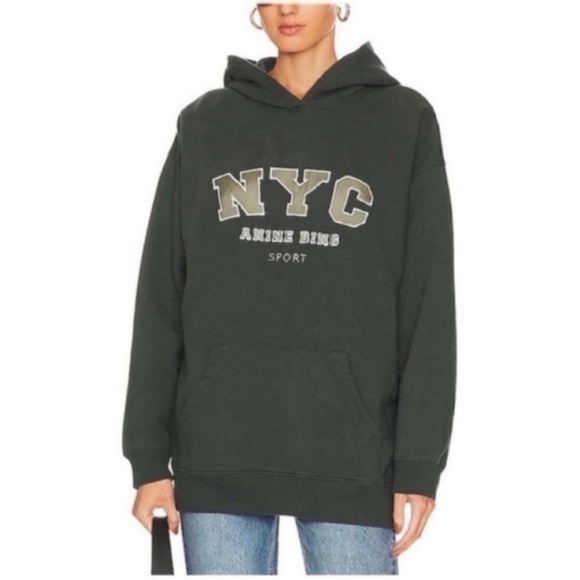 Anine Bing Vincent Hoodie NYC - Picture 1 of 5
